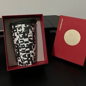 Limited edition design starbucks ceramic tumbler. Collectible item